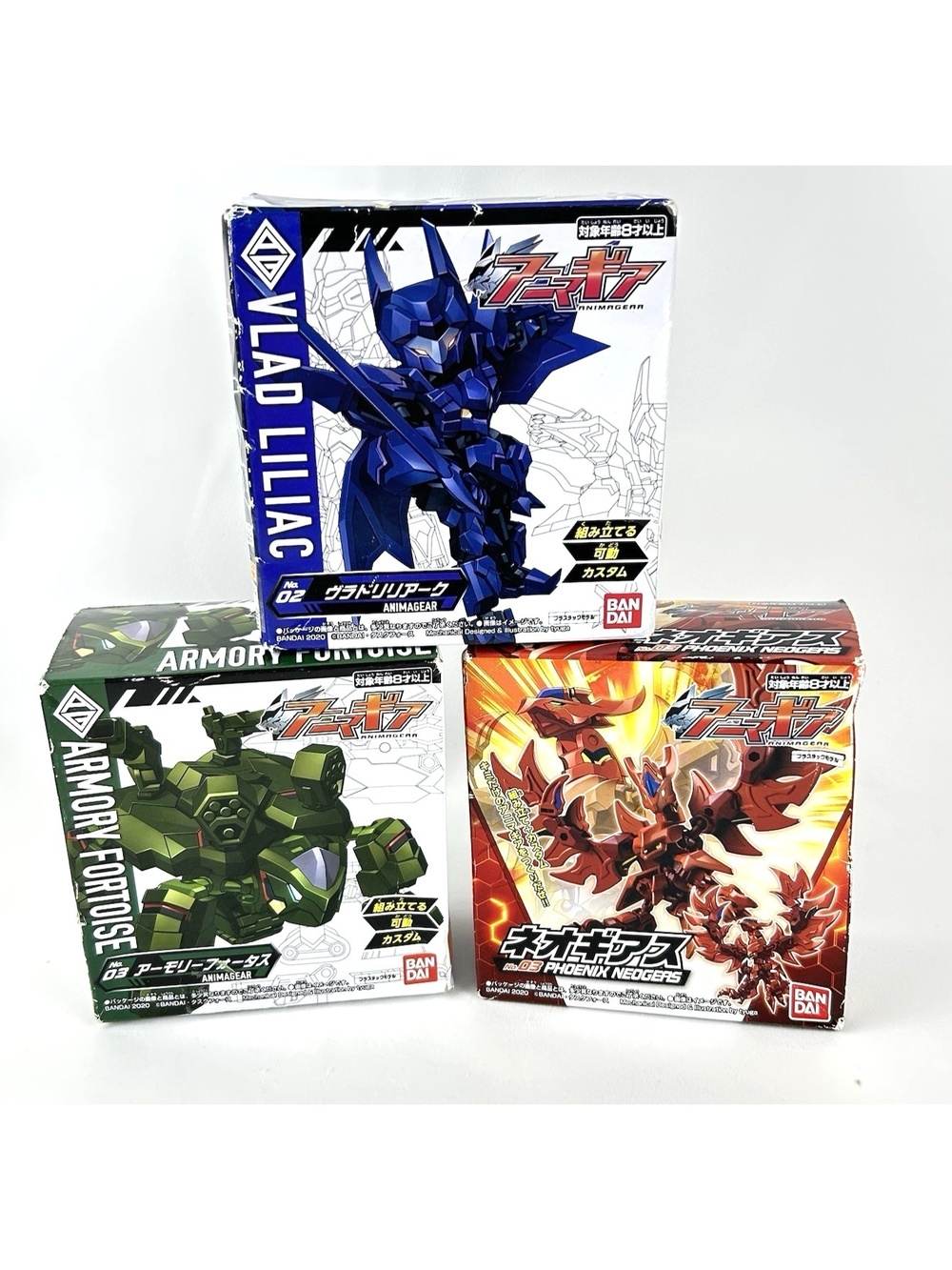 Bandai Namco Animagear Phoenix Neogeas Vlad Liliac Armory Fortoise Sealed